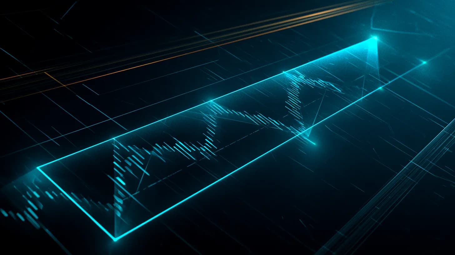 Bitcoin daily chart showing an ascending channel with price retracing toward the lower support trendline