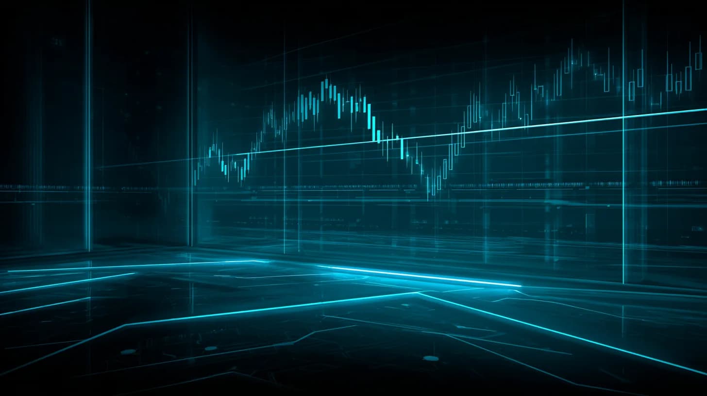 Bitcoin weekly chart on a trading floor monitor showing price testing the 21-week EMA against an $80,000 resistance ceiling.