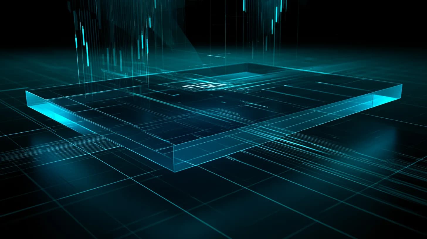 Glass on-chain trading terminal with order flows converging on a central Hyperliquid-style hub