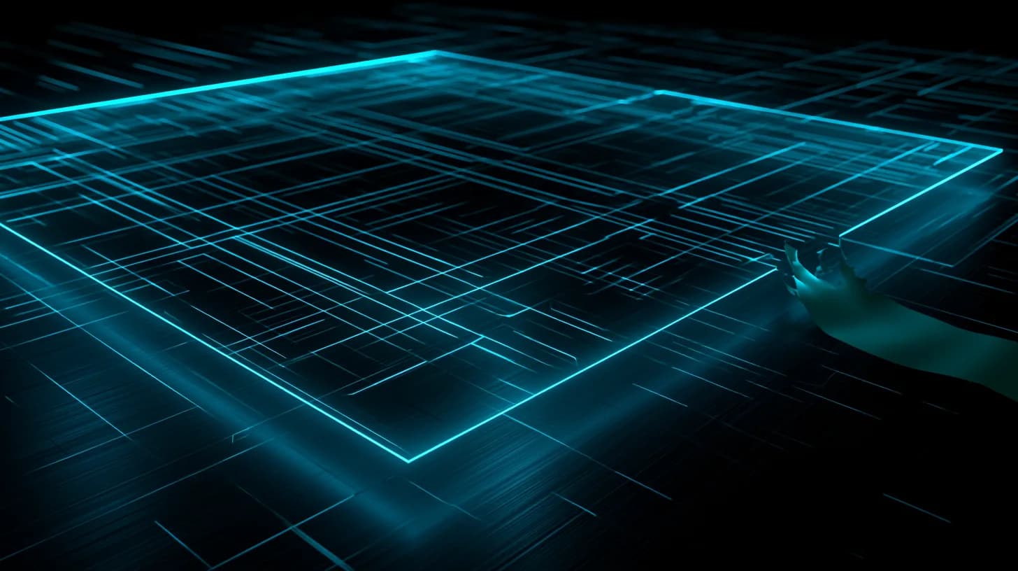 Wafer-scale AI chip on dark metal surface with a torn green ribbon pushed aside, illustrating Cerebras supplier shift away…