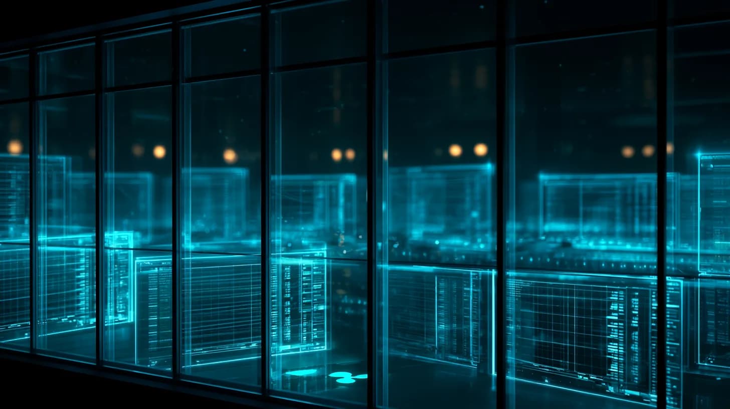 CME trading floor at night with futures screens lit, Ripple terminal in focus, editorial illustration