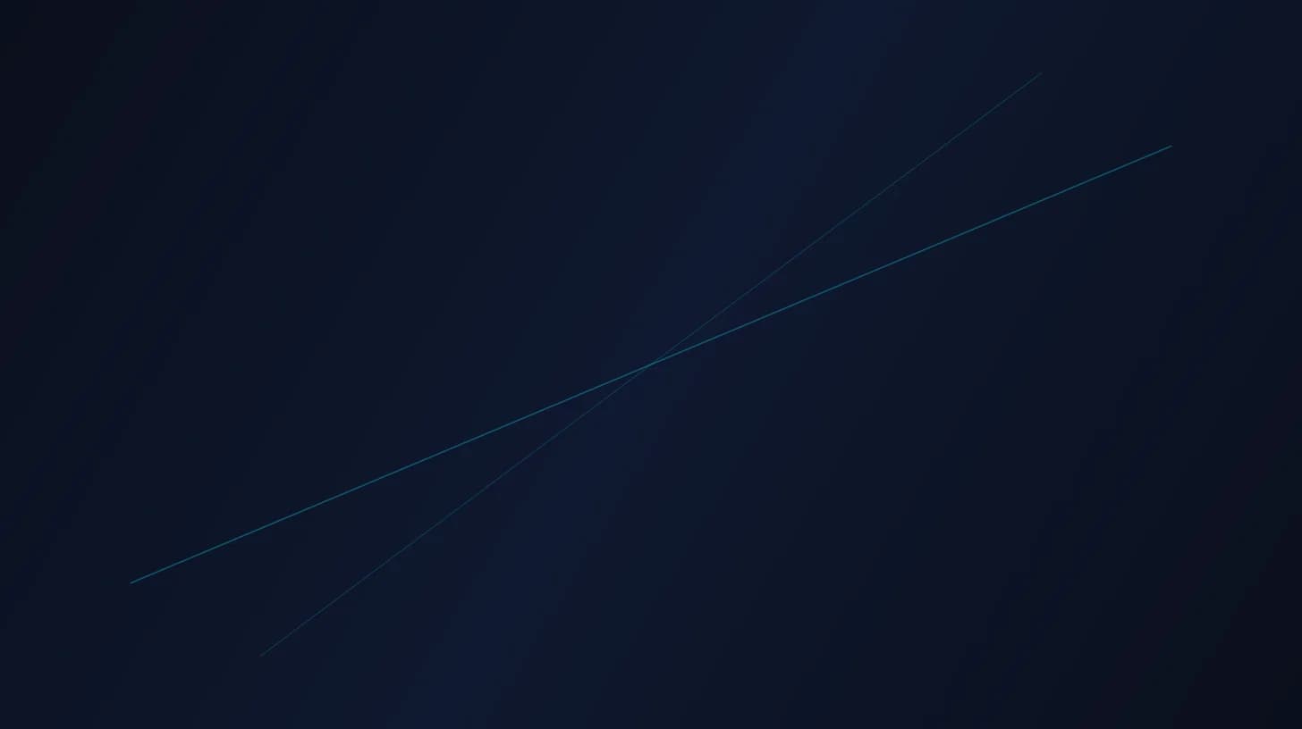 Stylized blue ribbon numeral 12 on a dark navy background marking a blockchain protocol anniversary